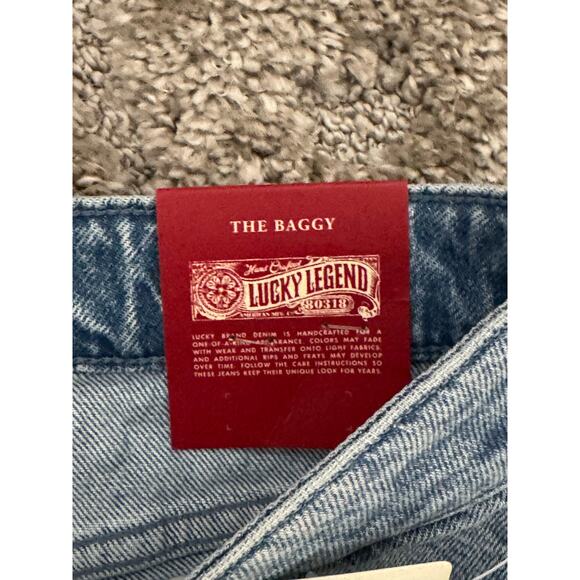 NWT Lucky Brand Baggy Frostie Wash Size 8/29 A - Picture 6 of 10